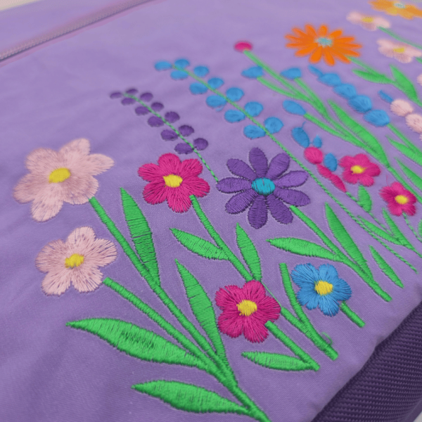 Große Umhängetasche Blumenwiese